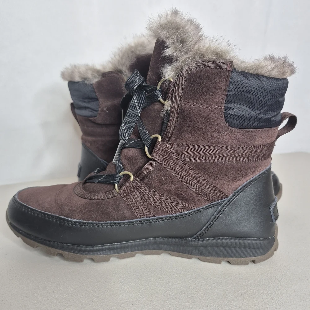 Sorel Tivoli Faux Fur Waterproof Winter Boots - Size 7